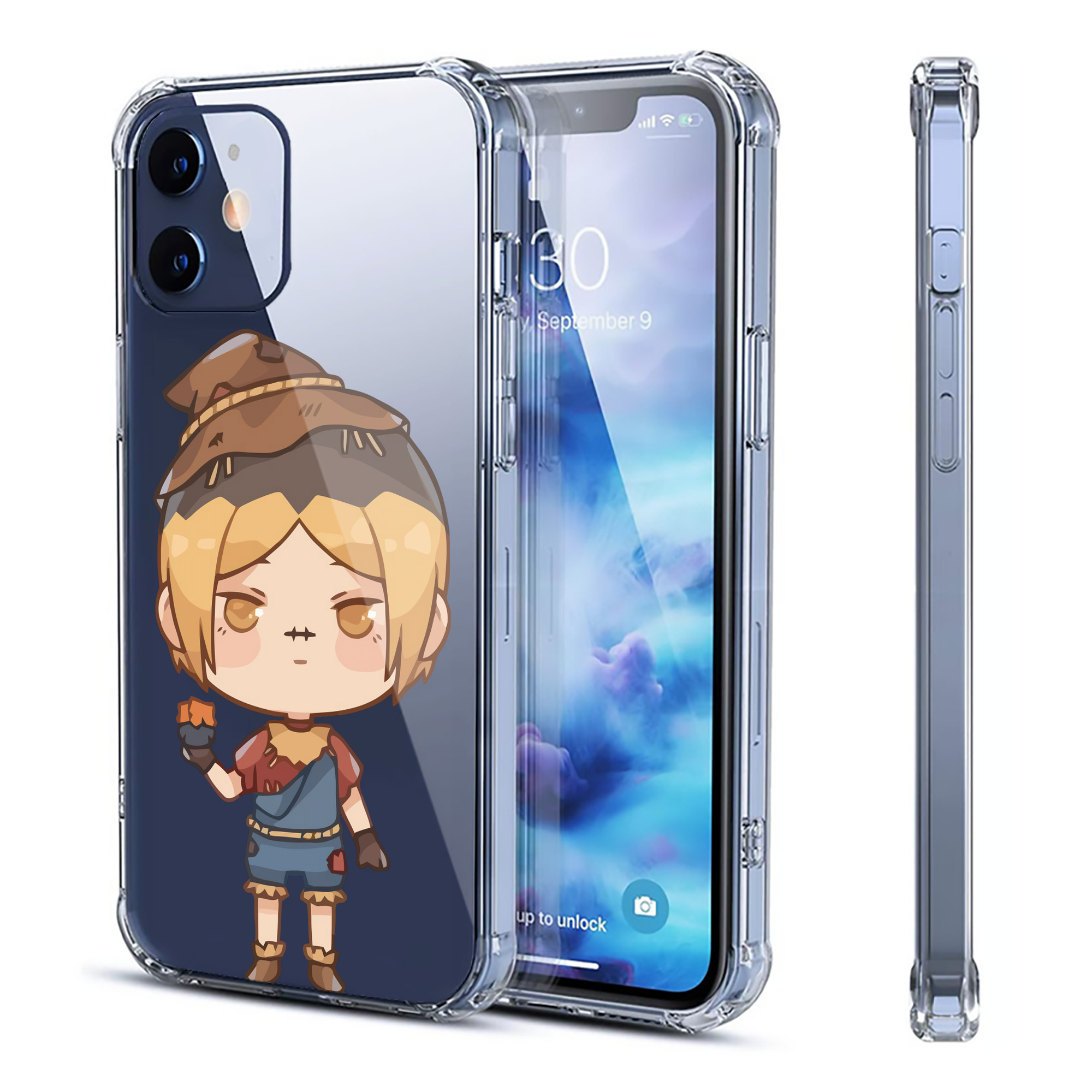 （画像用） ハイキュー!! Haikyu!! 【iPhone 12シリーズ対応】透明スマホケース（クリアソフトケース）